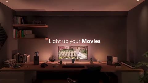 Philips Hue - Tingkatkan pencahayaan di area hiburan Anda!