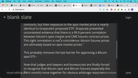 Bitcoin Spot ETF (More Good News)