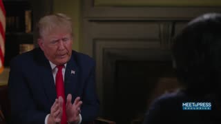 Full Trump Interview, I don't consider us to have much of a democracy right now