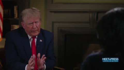 Full Trump Interview, I don't consider us to have much of a democracy right now