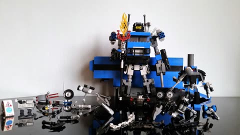 Blue Haze, Firepower & Nightshade Transformers Lego