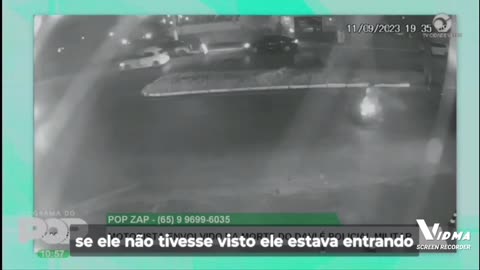 Acidente na Avenida Miguel Sutil