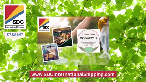 SDC International Shipping Receives Badge from Ecovadis for Sustainability Rating