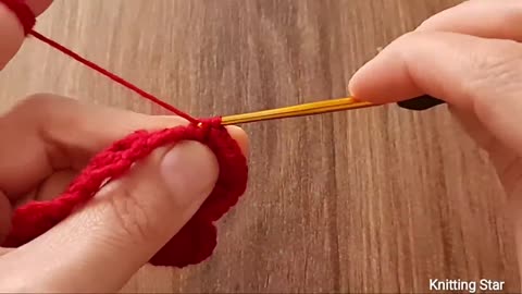 very easy to make gorgeous red rose making