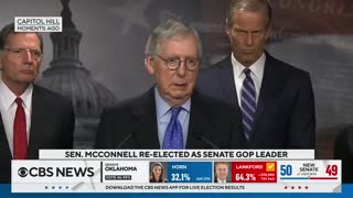 Mitch McConnell Asked About Trump Running For Re-Election