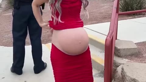 fake pregnant