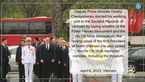 Dmitry Chernyshenko arrives on a working visit in the Socialist Republic of Vietnam