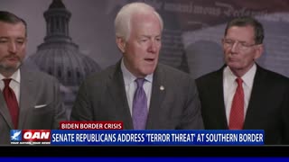 Senate Republicans Address 'Terror Threat' At Southern Border