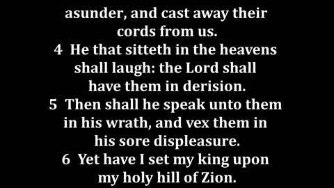 Psalms 2 King James version