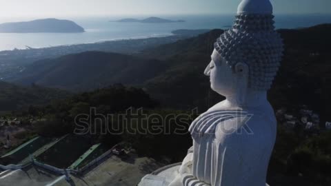 Beratiful view of Buddha temple