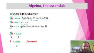 Algebra Essentials, Square Roots, Cubes