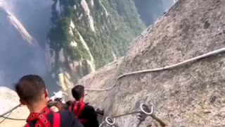 MOUNT HUASHAN ~ THE MOST DANGEROUS HIKE/CLIMB IN THE WORLD
