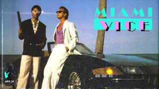 80s Retro Synthwave MIX - Miami Vice - @WhiteBatAudio