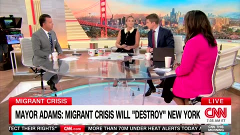 Poppy Harlow Cuts Off Analyst Who Says Migration Crisis Is A 'Narrative'