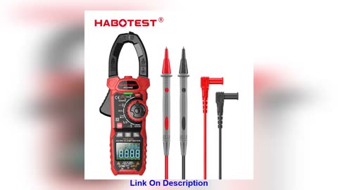 Top HABOTEST HT208 Digital Clamp Meter 1000A 1000V