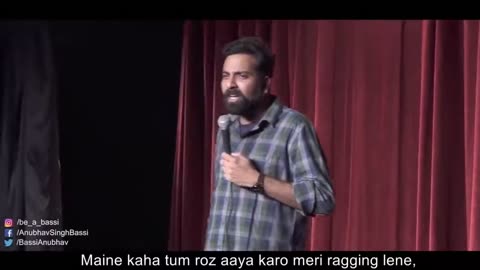 Hilarious Stand Up Comedy with Anubhav Singh Bassi