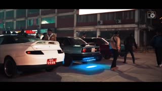 Classic car meet up cinematic short clip