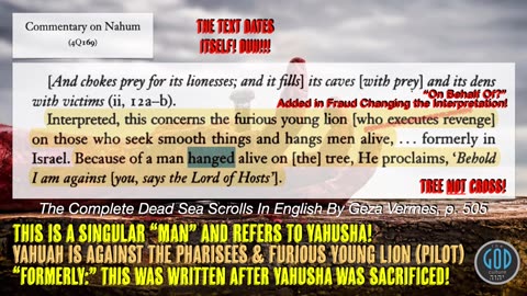 NEW!!! Yahusha's Sacrifice in the Dead Sea Scrolls 1st Century. WOW!!!
