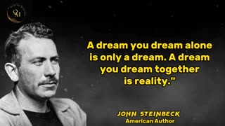 "Words of Wisdom: John Steinbeck's Most Memorable Quotes"