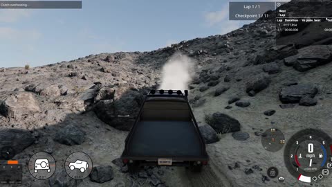 mini truck hill climb