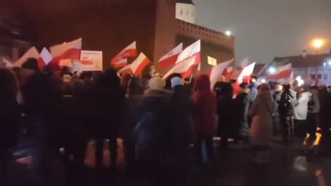 Polish on the streets of Krakow