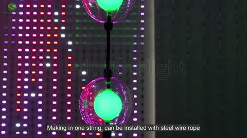 100mm 3D Ball Lights Transparent+Milky Ball