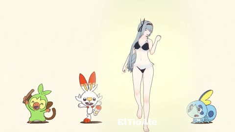 Luminous Bikini Tensura Pokémon dancing POKÉDANCE #mmd #Luminous #Tensura