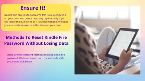 Guide To Reset Kindle Fire Password