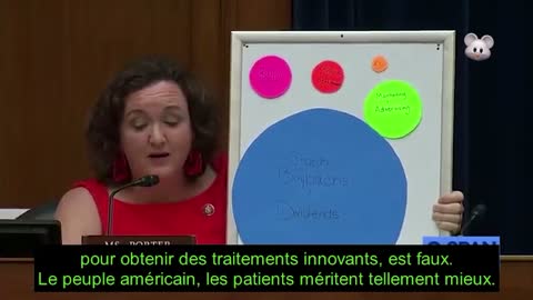 le PDG de AbbVie (Big Pharma) malmené par Katie Porter