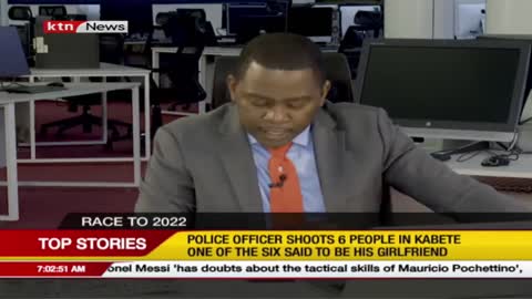 Police officer shoots six people in Kabete among them his girlfriend