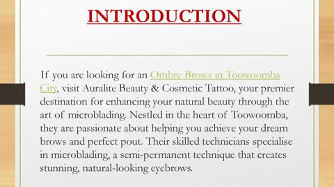 Best Ombre Brows in Toowoomba City