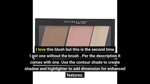 Maybelline master contour face contouring kit, light to medium, 0.17 ounce