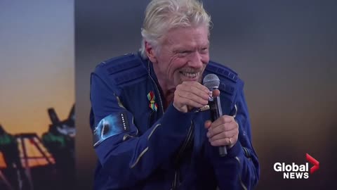 Virgin Galactic’s Branson returns safely to Earth, says he got best wishes from Musk and Bezos