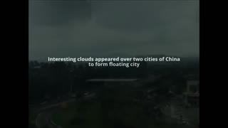 Floating City Over China
