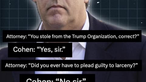 Cohen admits to bigger crimes than Trump #WitchHunt #TrumpTrial