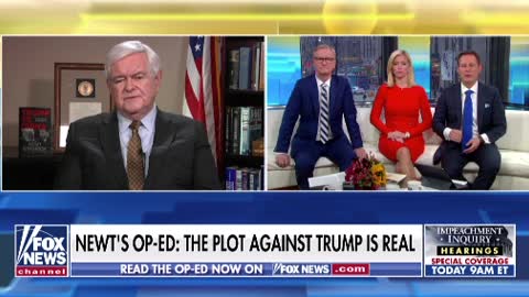 Newt Gingrich Says 'They Are The Scandal' Regarding The Elite Media