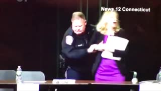 Gov. Candidate in Conn Dragged Off Debate Stage