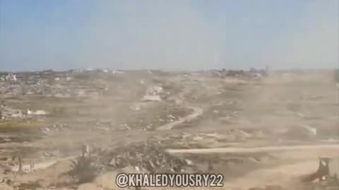 Israeli soldier ridicules the level of devastation in Gaza