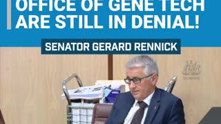 Sen Gerard Rennick: I asked the Gene Regulator why they never tested the vaccine for genotoxicity