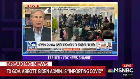 House Dem Says TX Governor Claiming Migrants Having COVID Could Spawn Violence