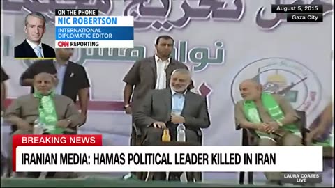 Hamas political leader Ismail Haniyeh killed in Tehran, Hamas and Iranian media say