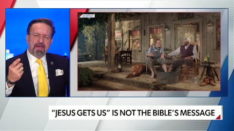 "Jesus Gets Us" Is Not The Bible's Message. Sebastian Gorka on NEWSMAX