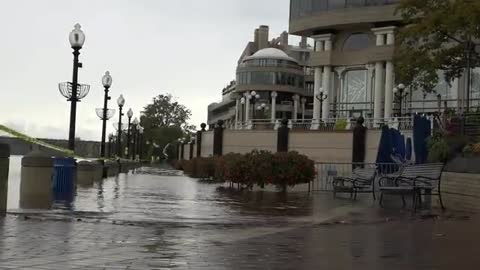 Floods hit DC and Alexandria with vehicles towed from streets - by RUPTLY