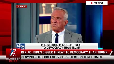 RFK Jr.: Biden Bigger Threat To Democracy Than Trump