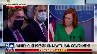 Peter Doocy presses Jen Psaki on the Taliban