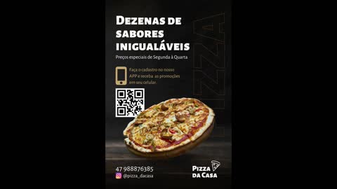 Criação de Folder para Pizza no Canva!