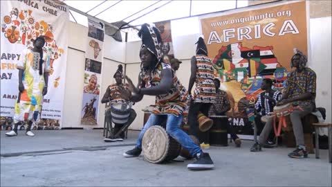 Senegal cultural dance and music in Chile
