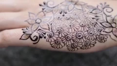 Beautiful mehndi design