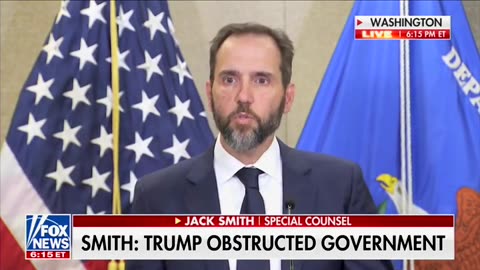 'Ensuring Accountability': Jack Smith Makes Statement On Trump Indictment