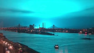 New York Transformer Explosion Turns Night Sky Blue